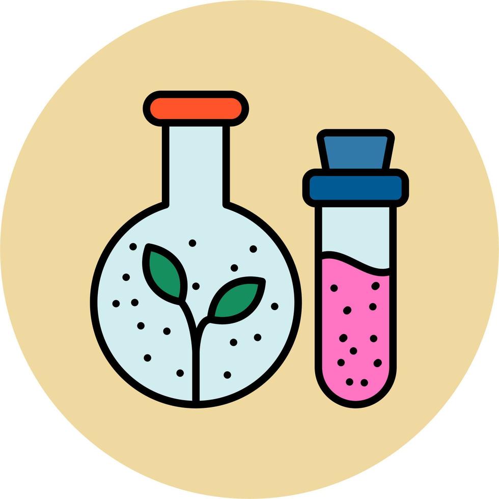 biotecnología vector icono
