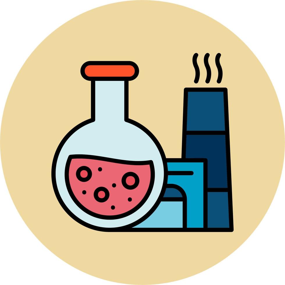 icono de vector de química