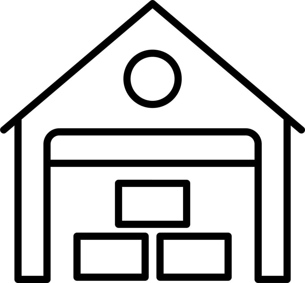 Shed Vector Icon