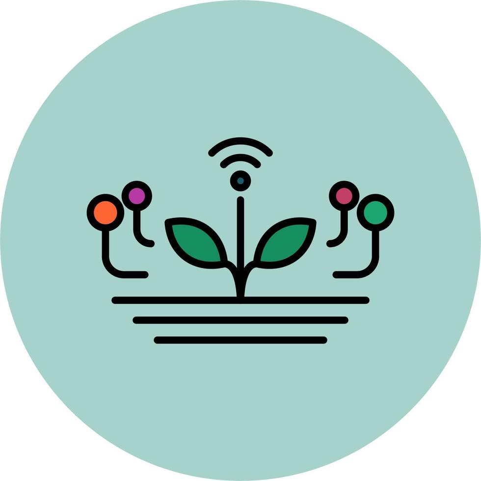 Smart farm Vector Icon