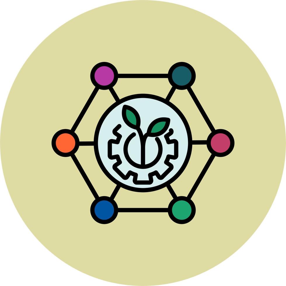 Biotech Vector Icon