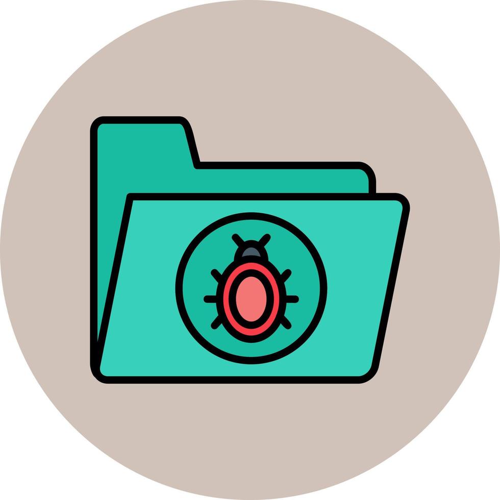 Virus Vector Icon