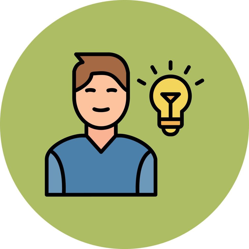 icono de vector de idea