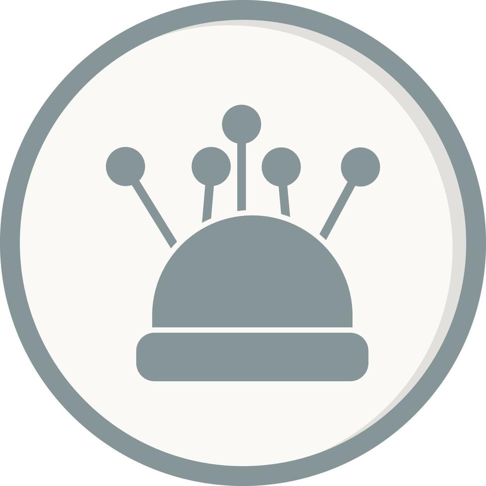 Pin Cushion Vector Icon