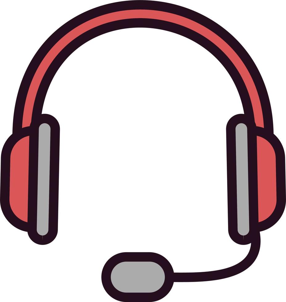 Headset Vector Icon