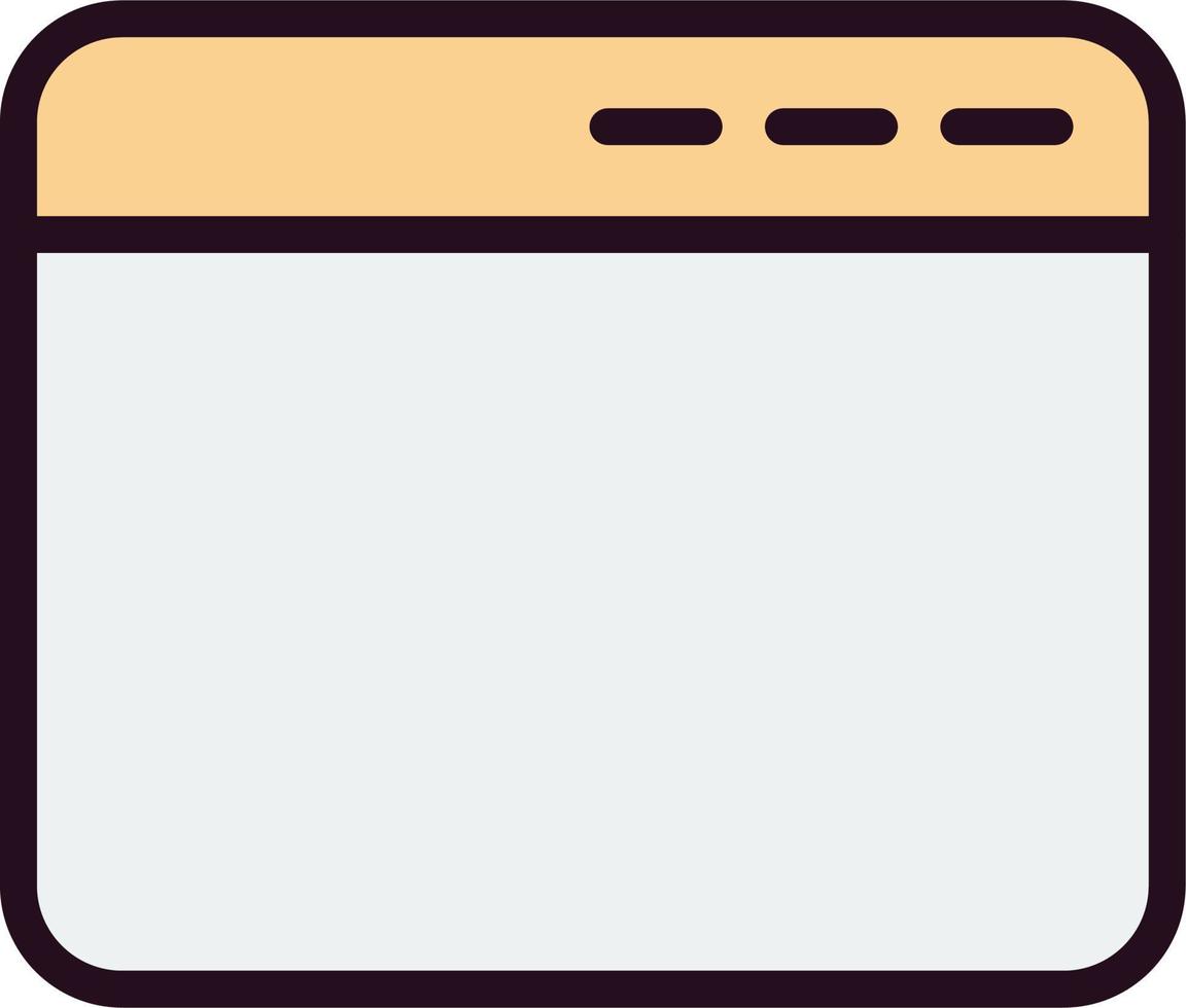 Browser Vector Icon