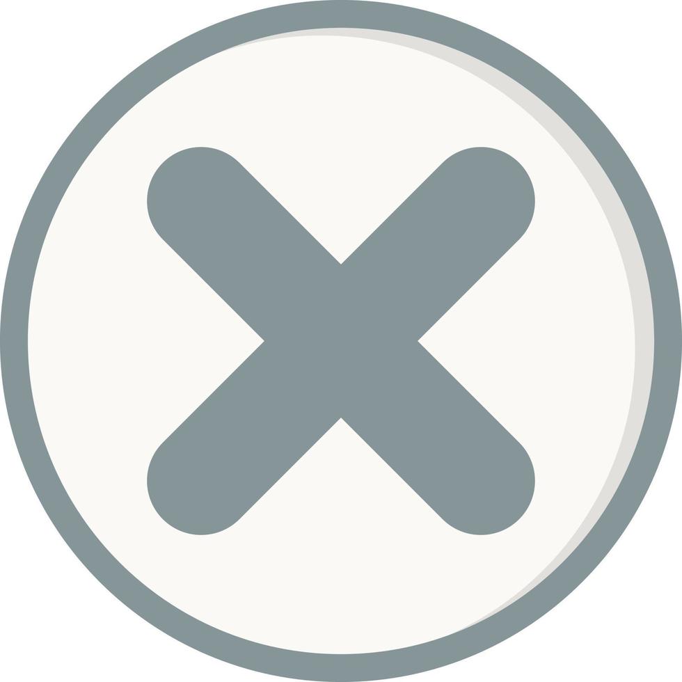 Close Vector Icon