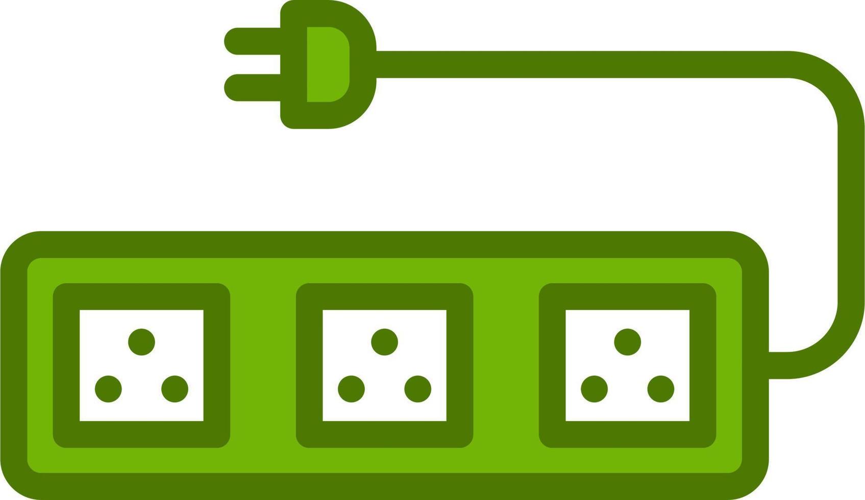 Power Strip Vector Icon