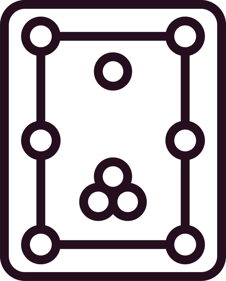 billar vector icono