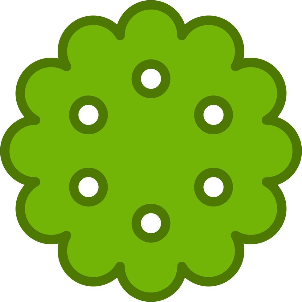 Pastry Biscuit Vector Icon