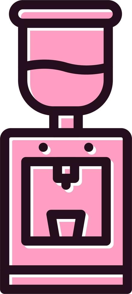 Water Cooler Vector Icon