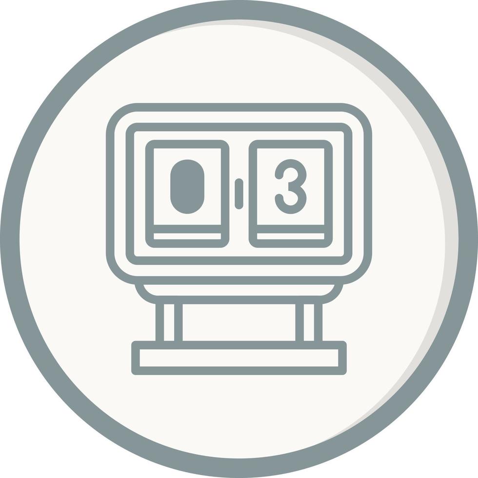 Scoreboard Vector Icon
