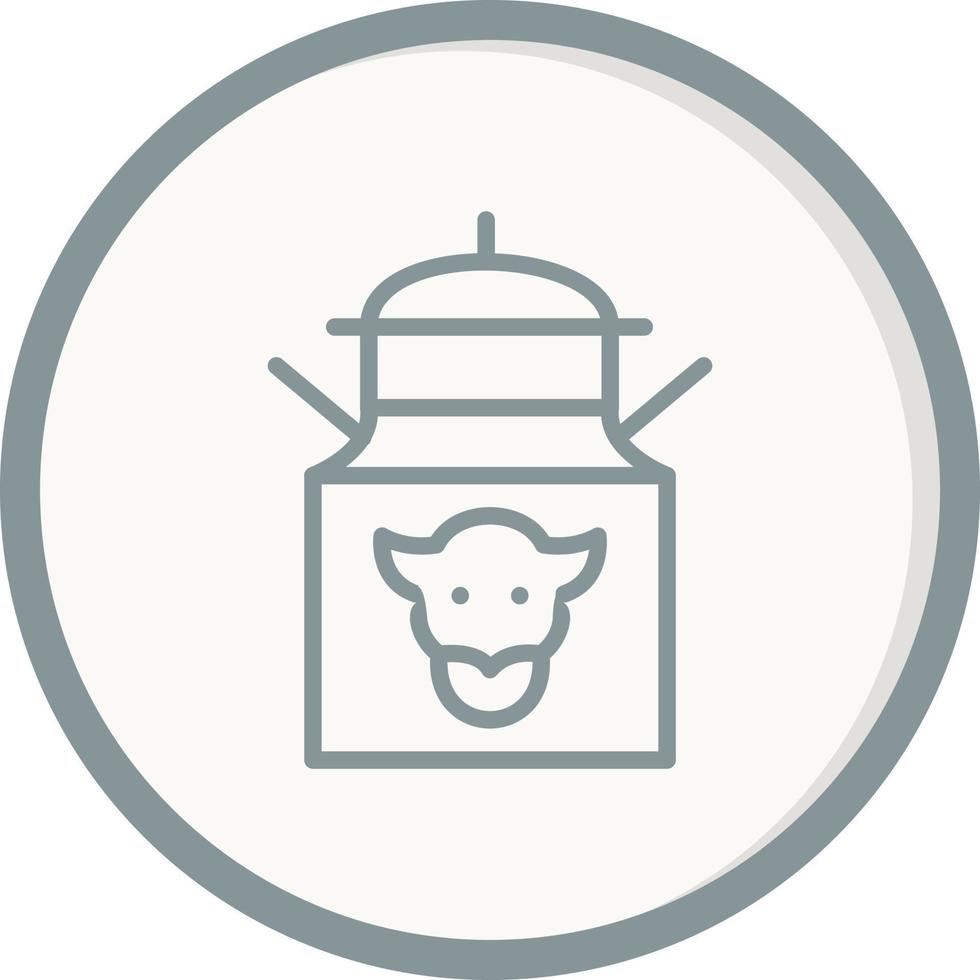 Milk Tank Vector Icon