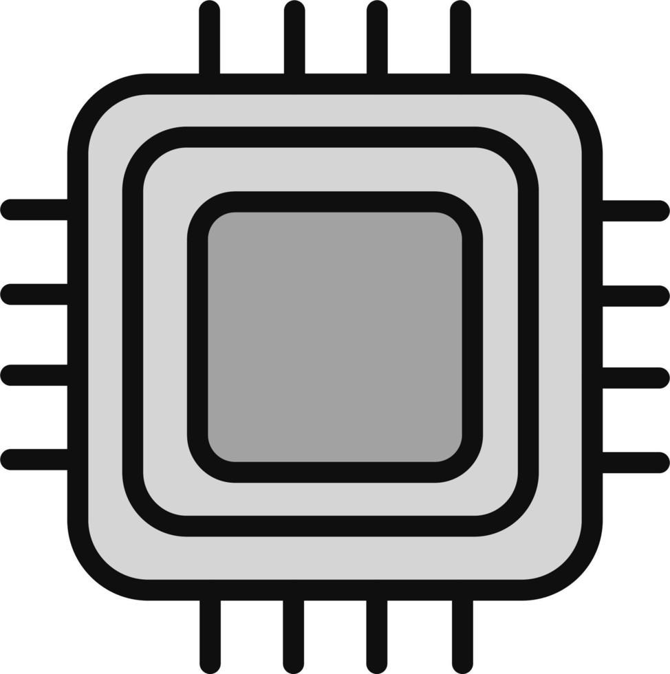 Processor Vector Icon