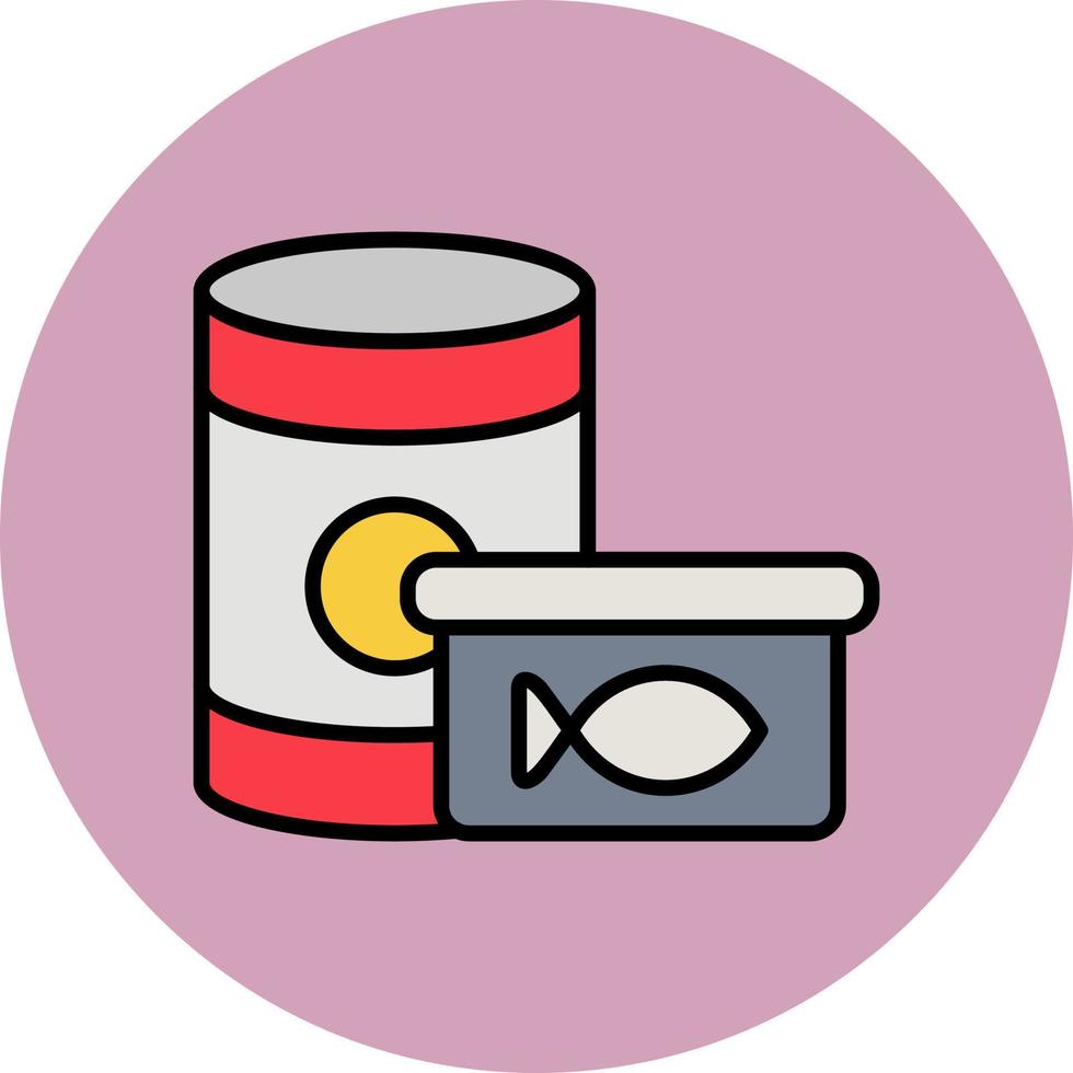 Canned Food Vector Icon