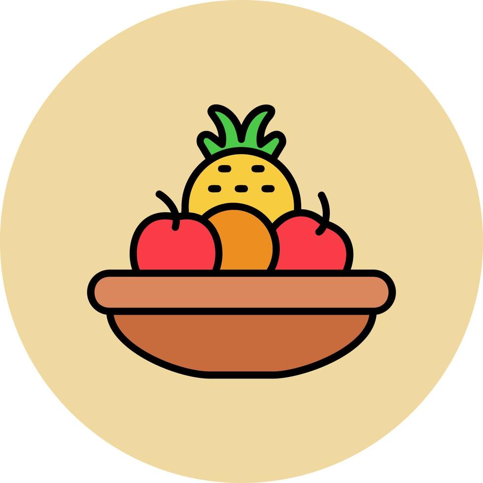 icono de vector de fruta