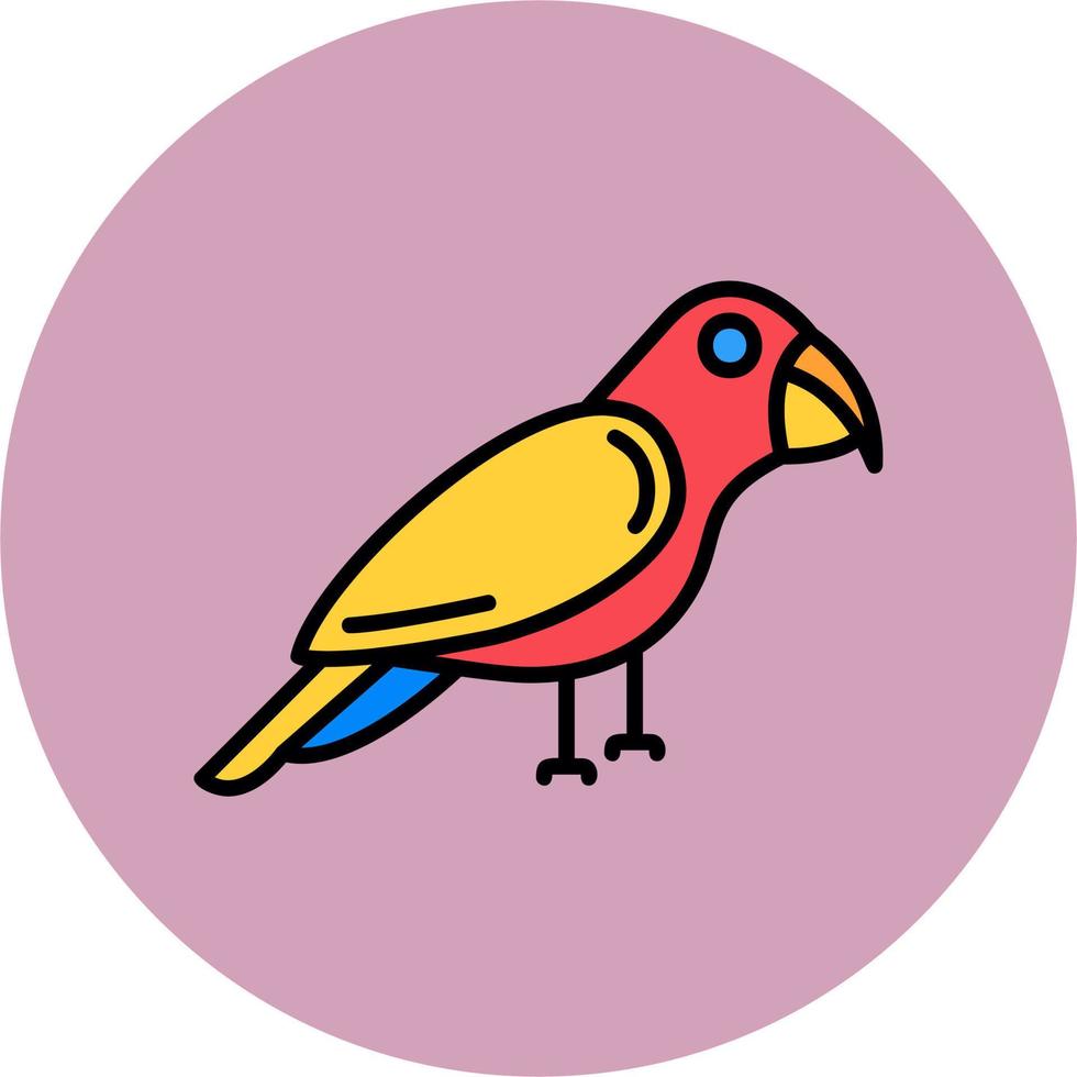 Parrot Vector Icon