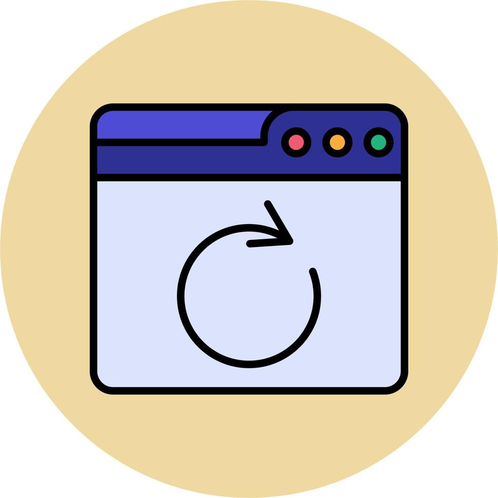 Web Reload Vector Icon