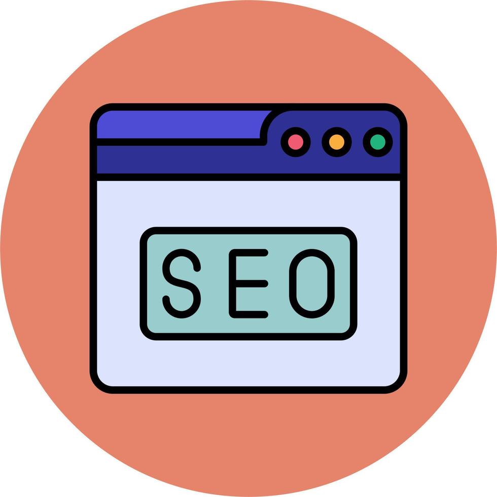 Web Seo Vector Icon