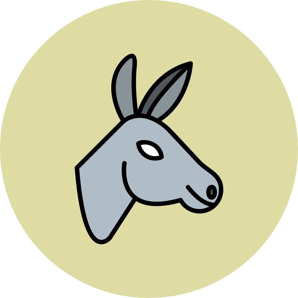 Donkey Vector Icon