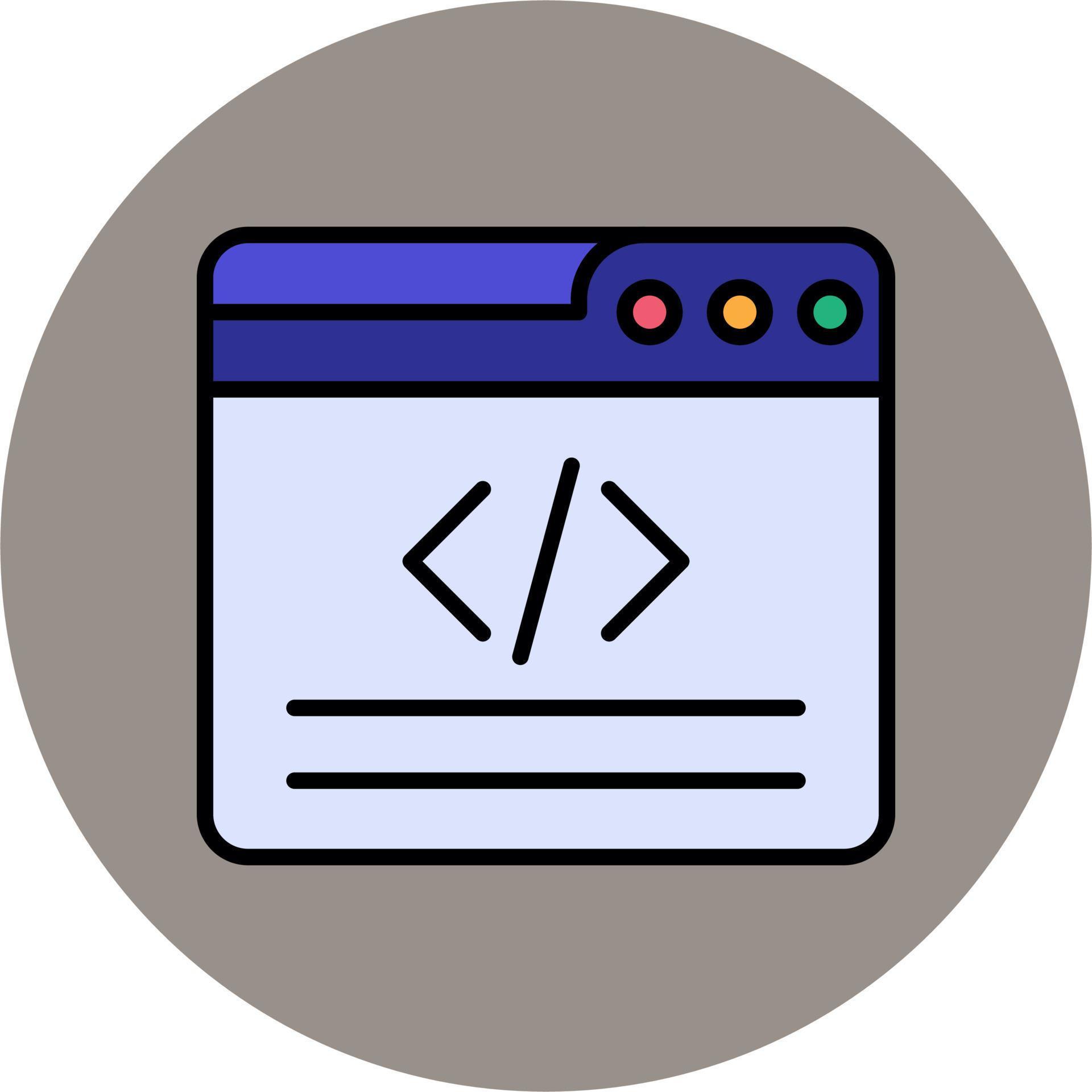 Web Development Vector Icon 20431303 Vector Art at Vecteezy