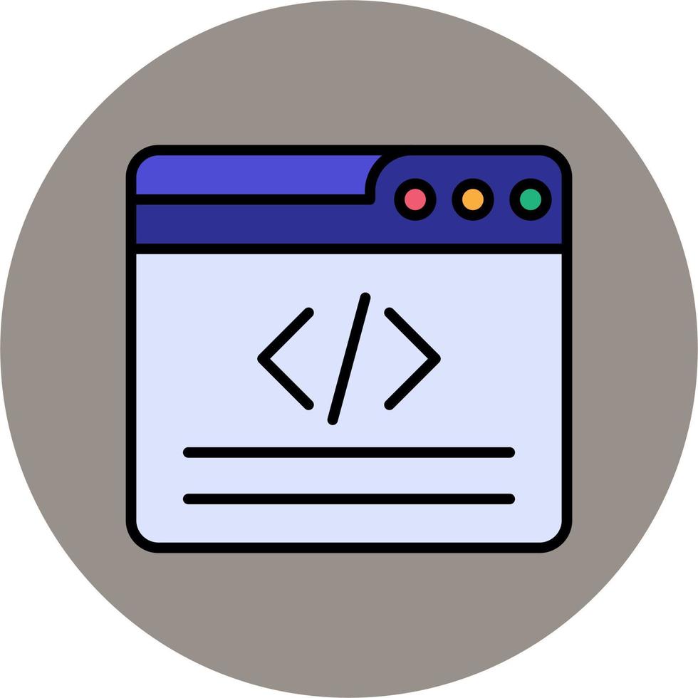 Web Development Vector Icon