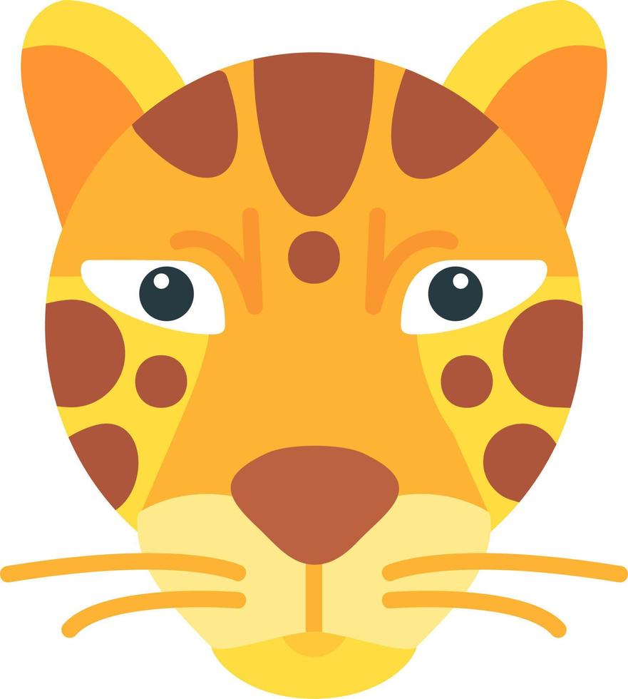 Leopard Vector Icon