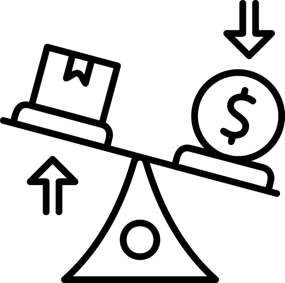 Asymmetry Vector Icon