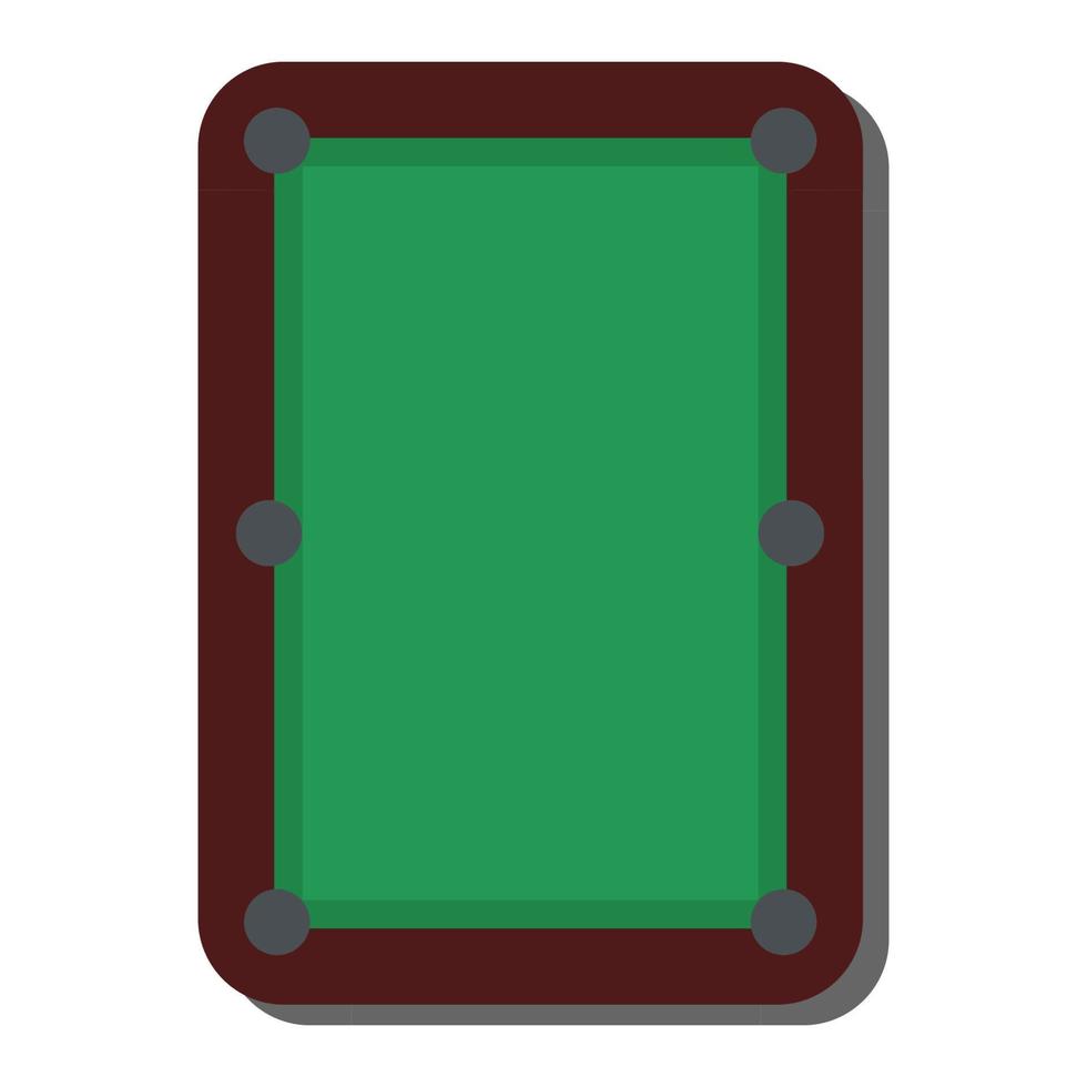Table vector design for billiards