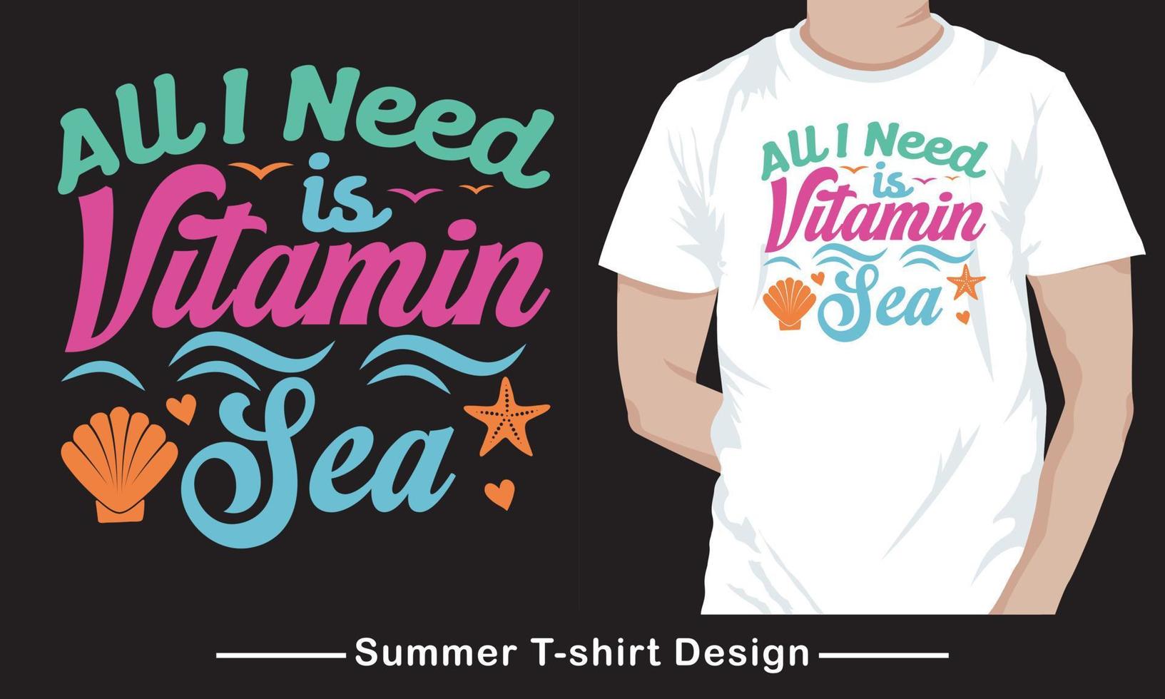 Summer party t shirt design, typography vector free file