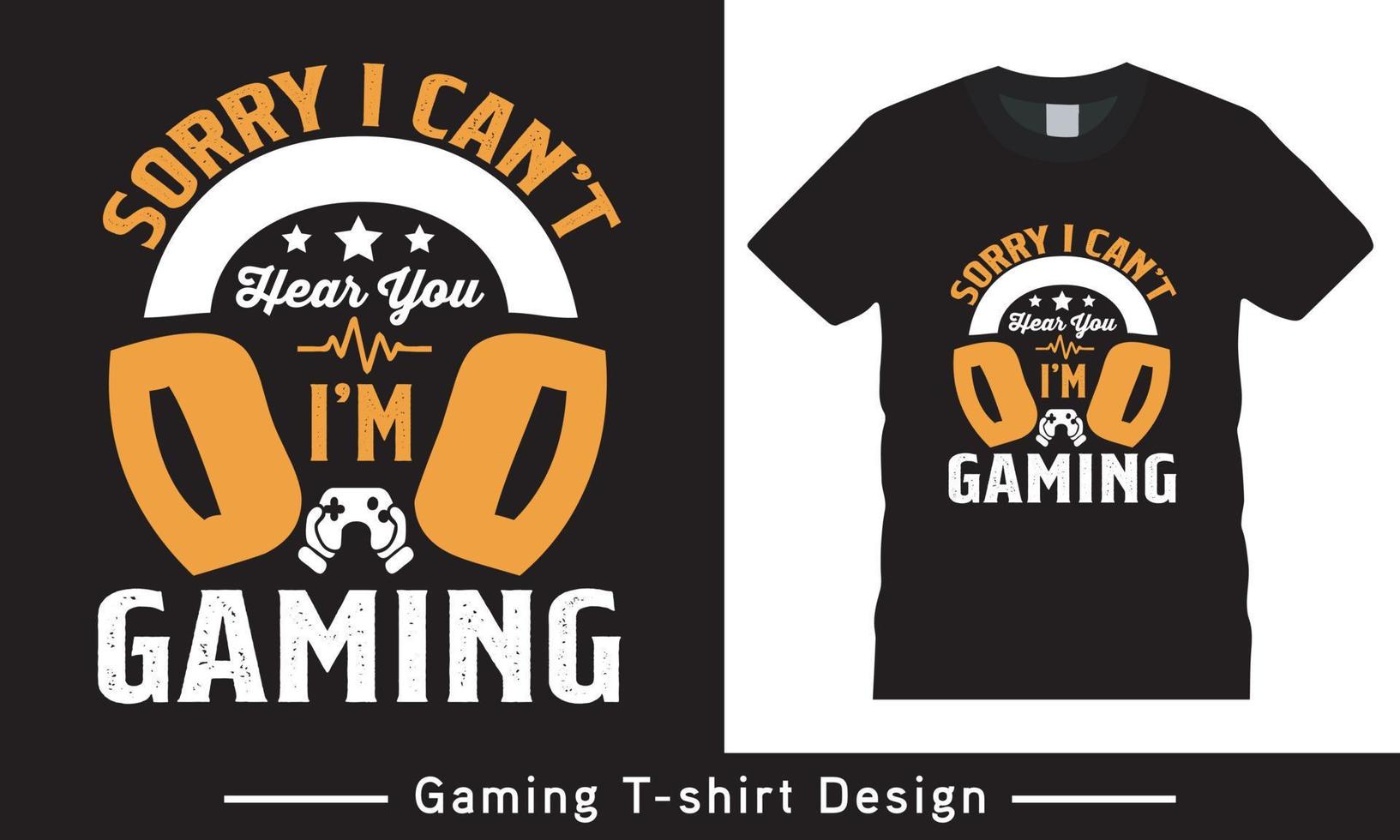 Game Lover T Shirt Design Free Vector
