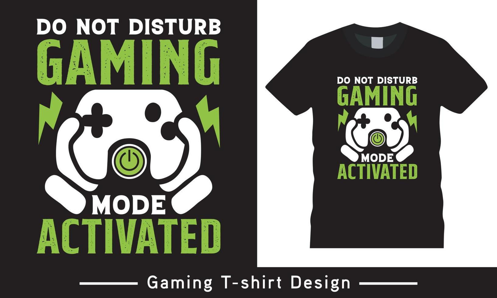 Game Lover T Shirt Design Free Vector