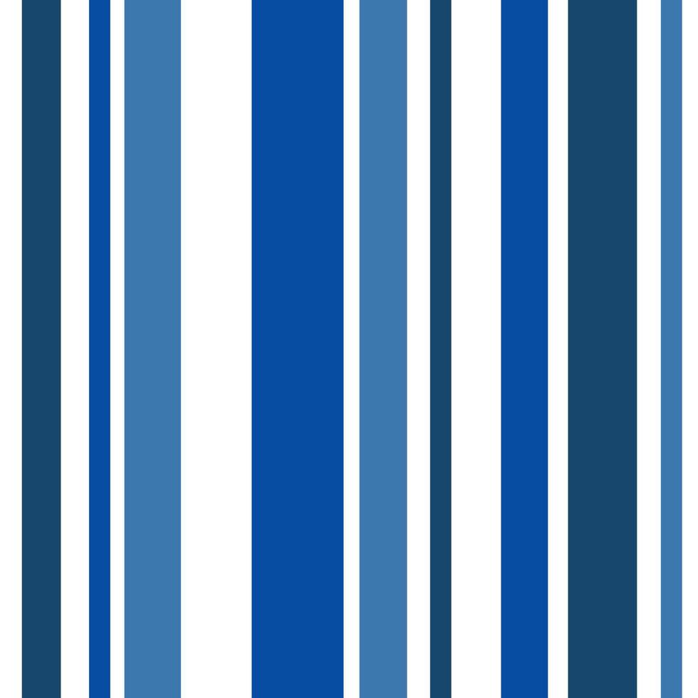 Seamless vector white background fabric pattern stripe balance stripe patterns cute vertical blue navy pastel color tone strips different size symmetric stip grid wallpaper.