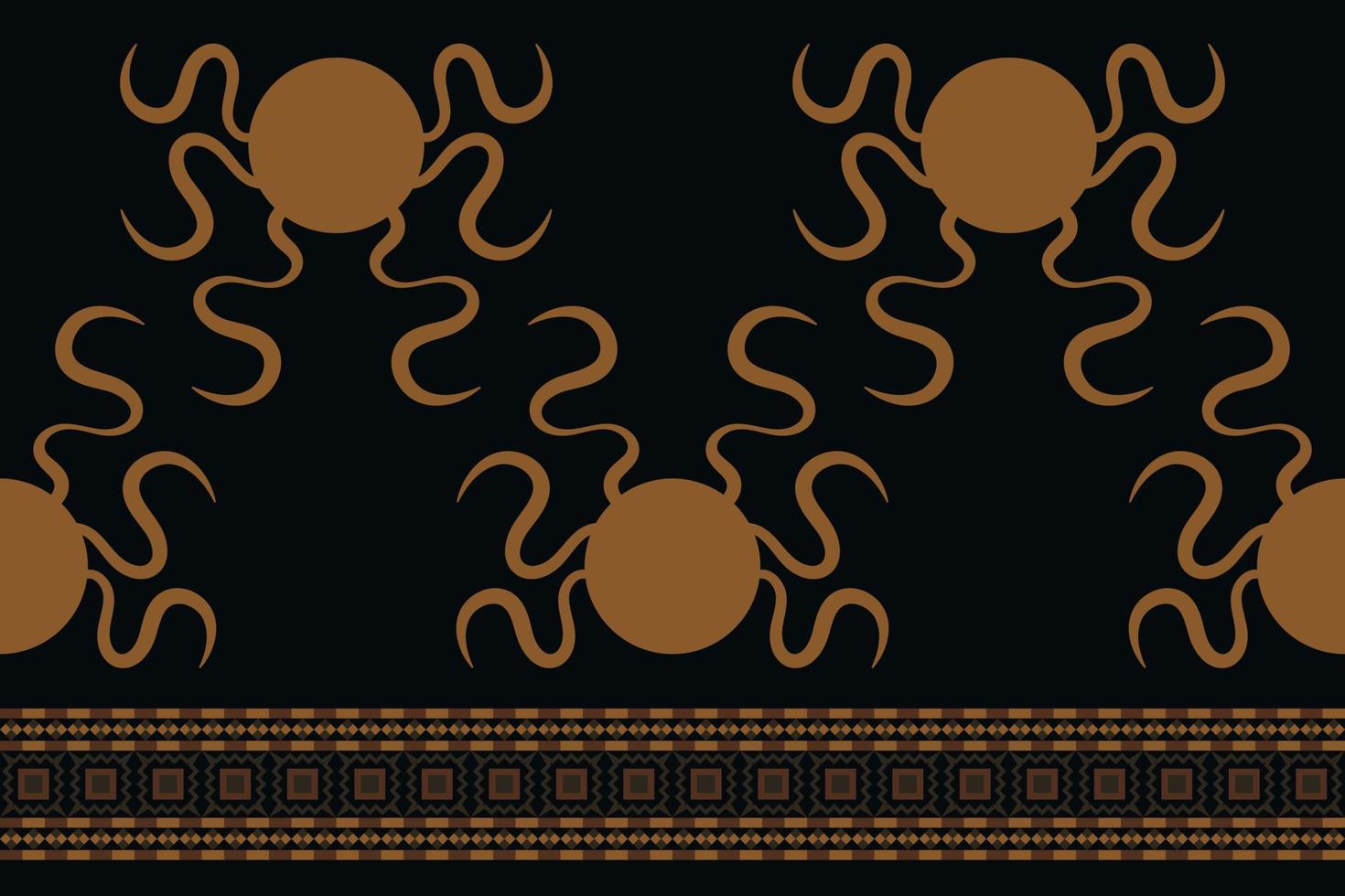 patrón de tejido étnico estilo geométrico. sarong azteca étnico oriental patrón tradicional fondo negro oscuro. resumen, vector, ilustración. uso para textura, ropa, envoltura, decoración, alfombra. vector