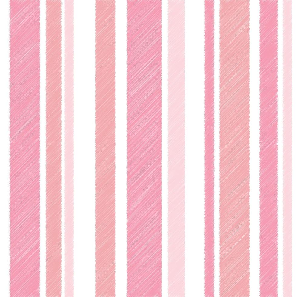 Seamless vector Ikat white pink background fabric pattern stripe pink pastel unbalance stripe patterns cute vertical pink pastel color stripes size grid valentine day love watercolor fabric pattern.