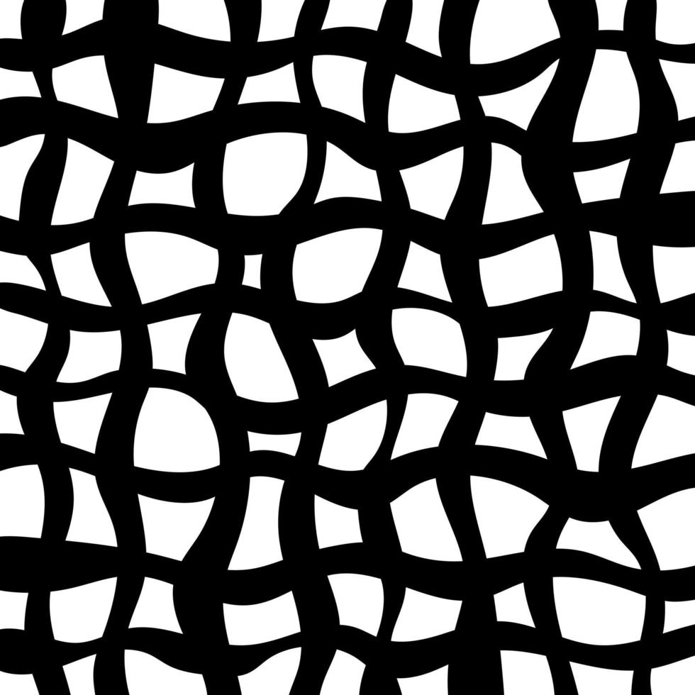 Vector fabric pattern illustration black and white background abstract unbalance line patterns cute 45 degree vertical black and white color different size layout.