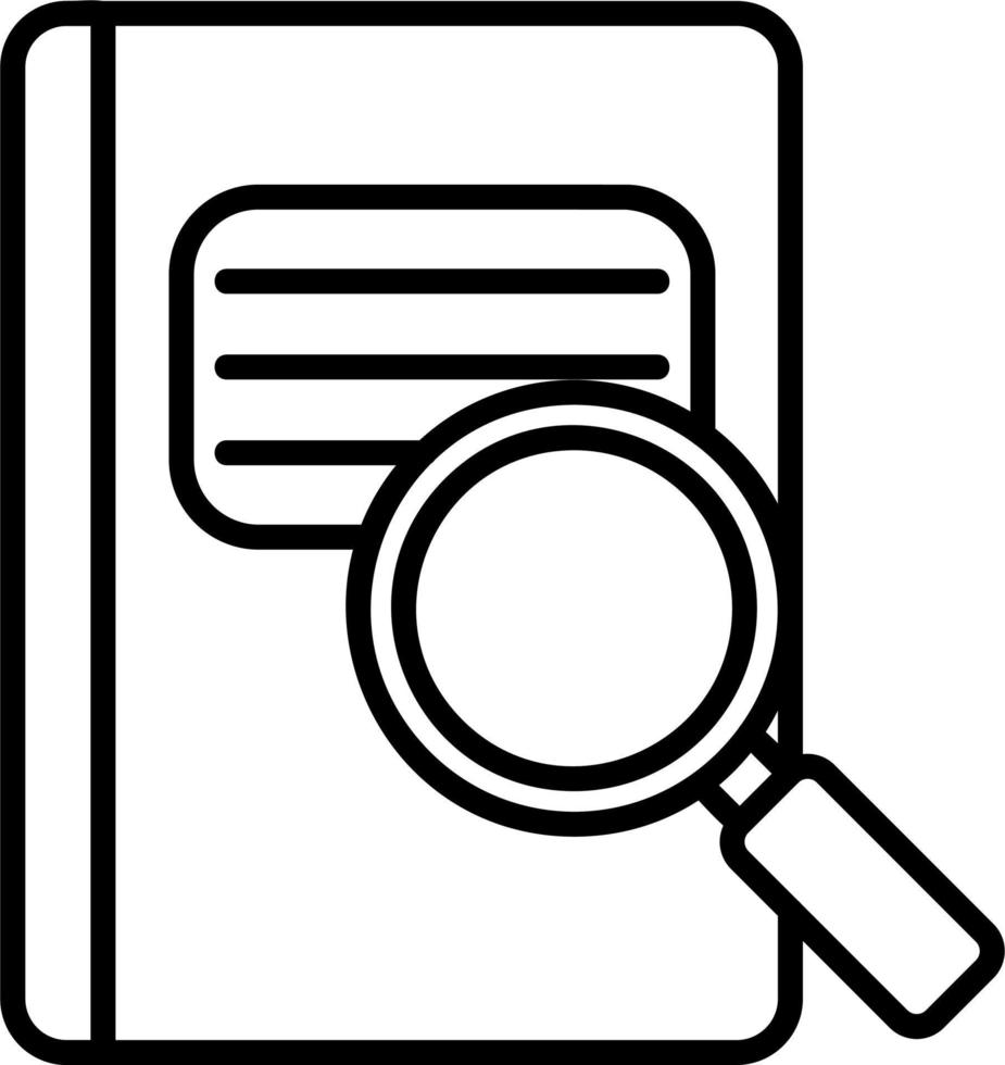 Research Vector Icon