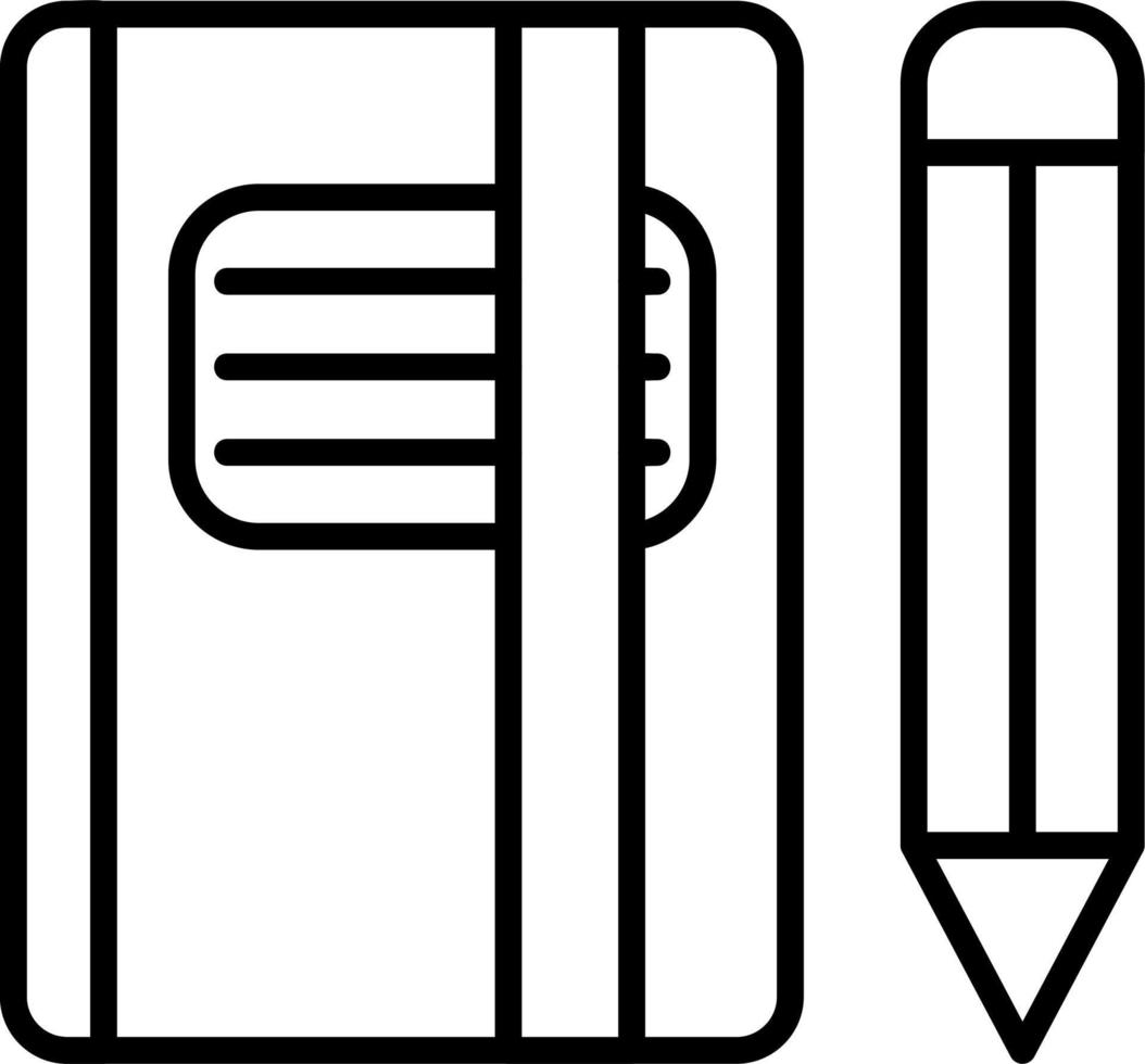 Sketchbook Vector Icon