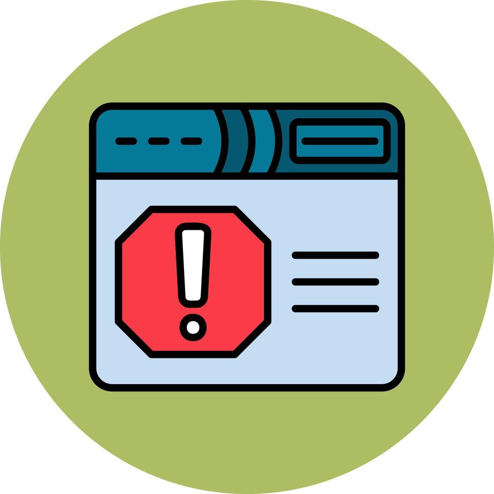 Alert Vector Icon