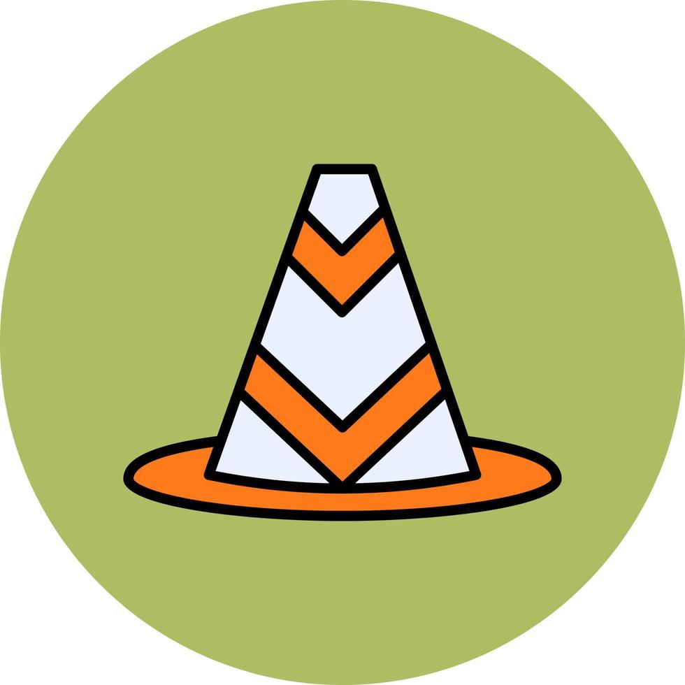 Traffic Cone Vector Icon