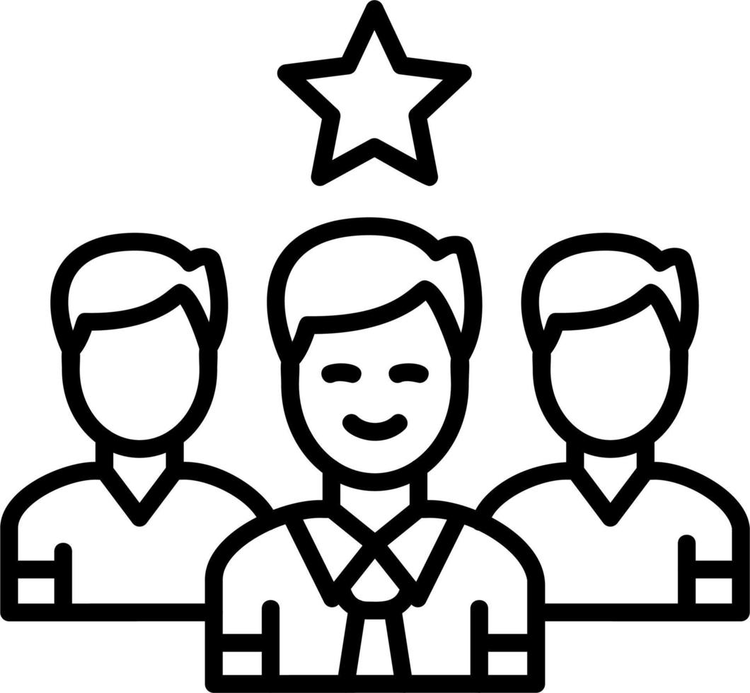 Leadership Vector Icon