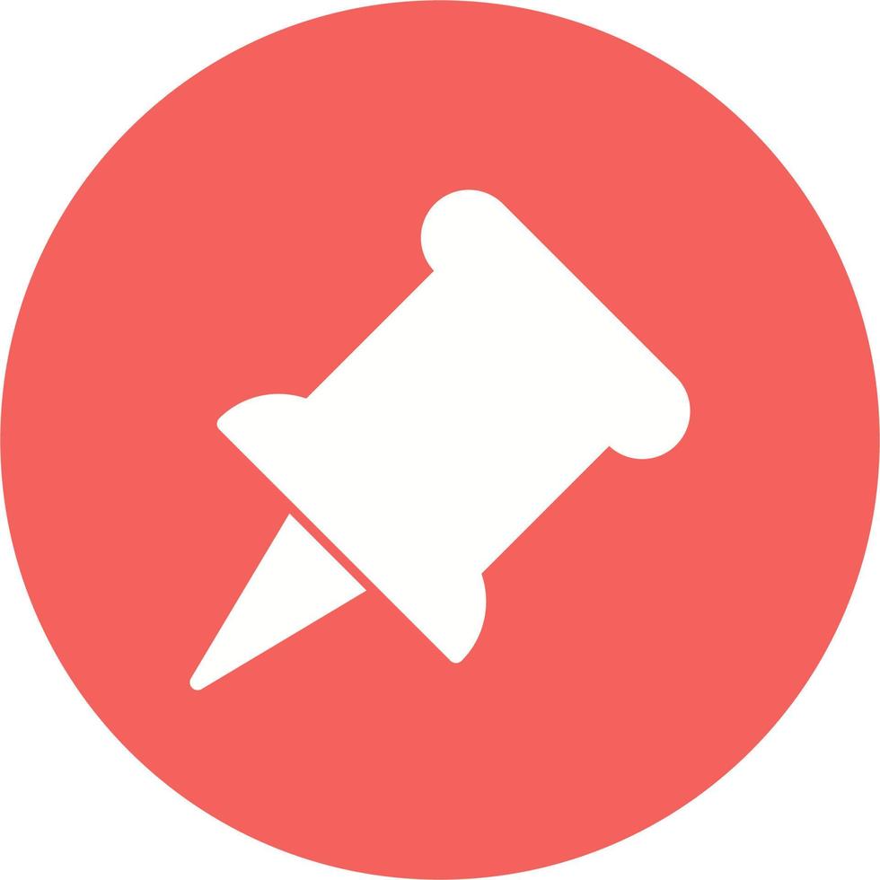Push pin Vector Icon