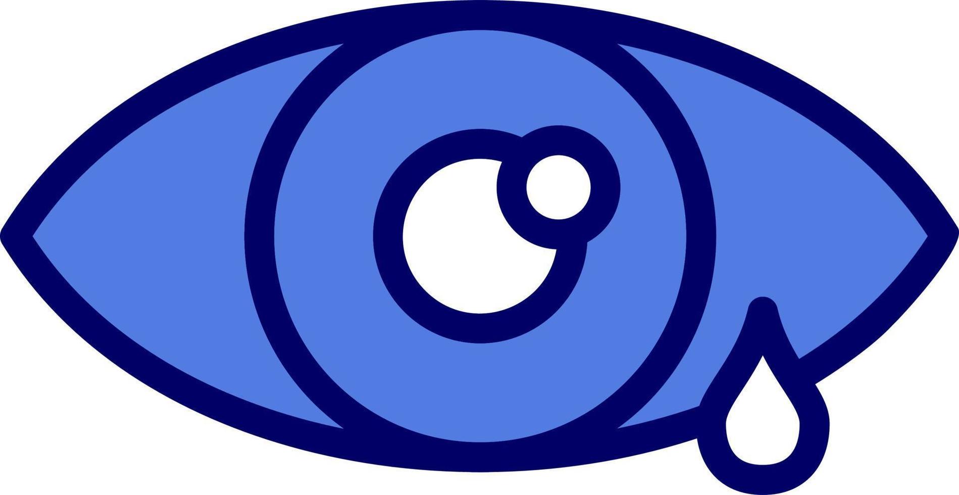 icono de vector de ojo