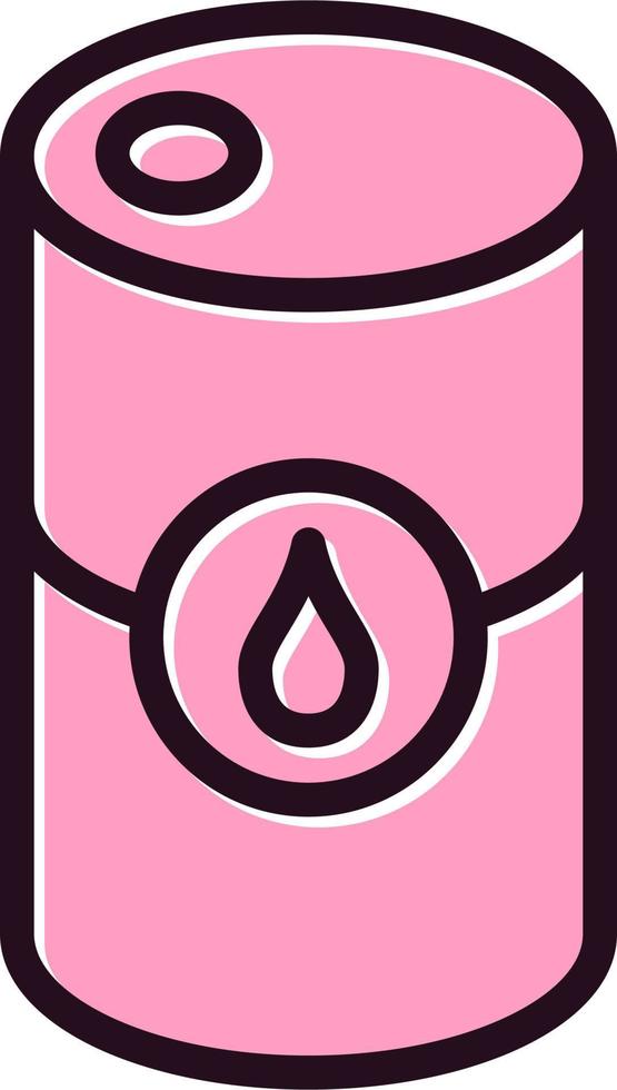 Oil Barrel Vector Icon