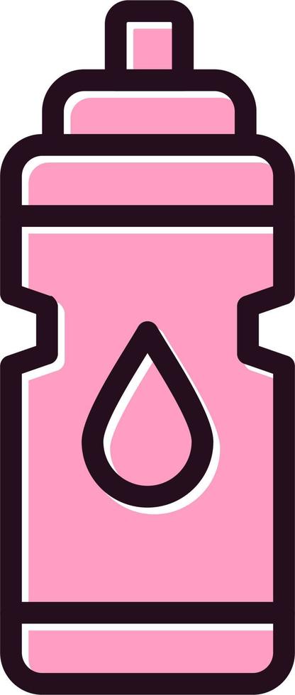 Water Bottle Vector Icon