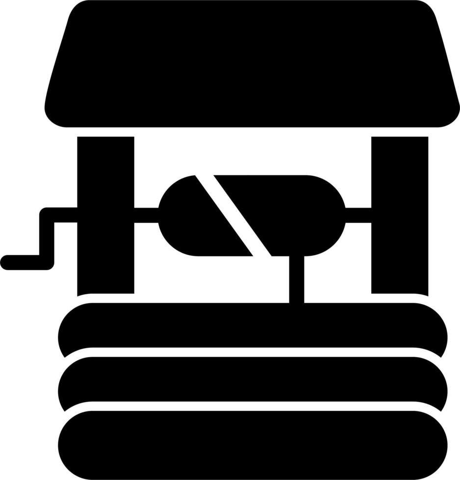 Water Well Vector Icon
