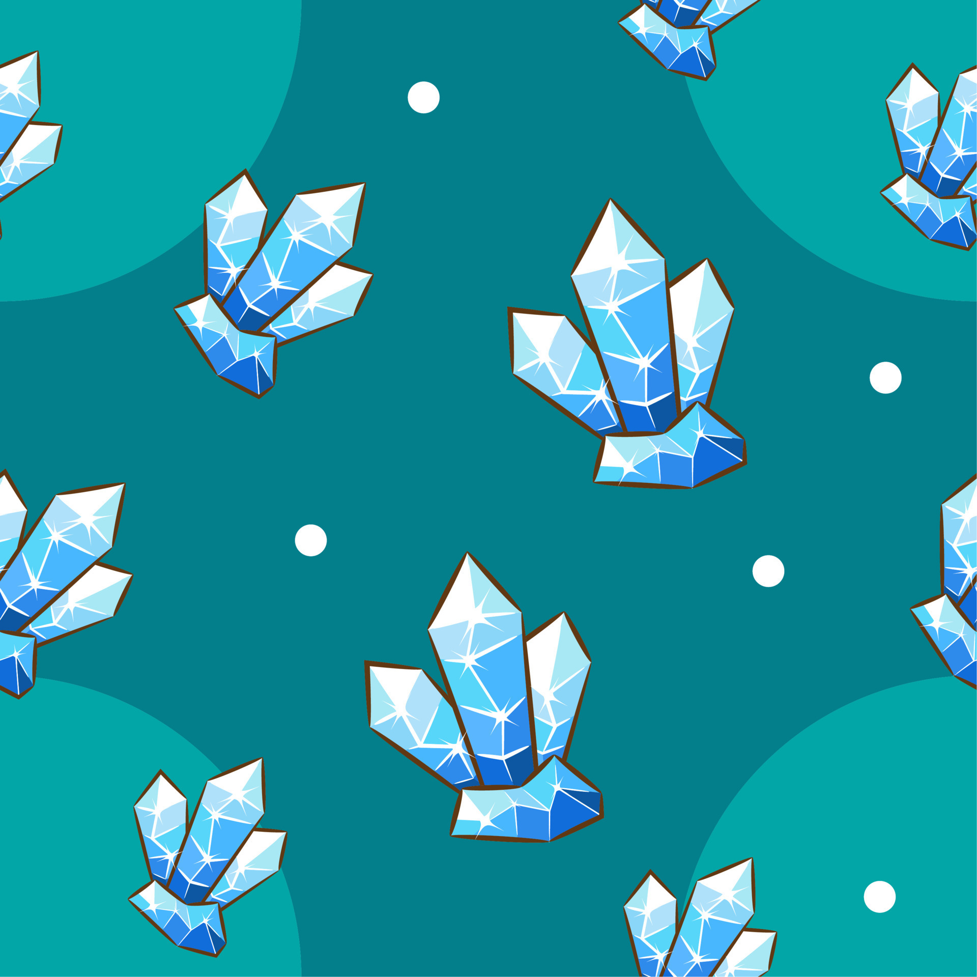 Crystal pattern seamless background 20433885 Vector Art at Vecteezy