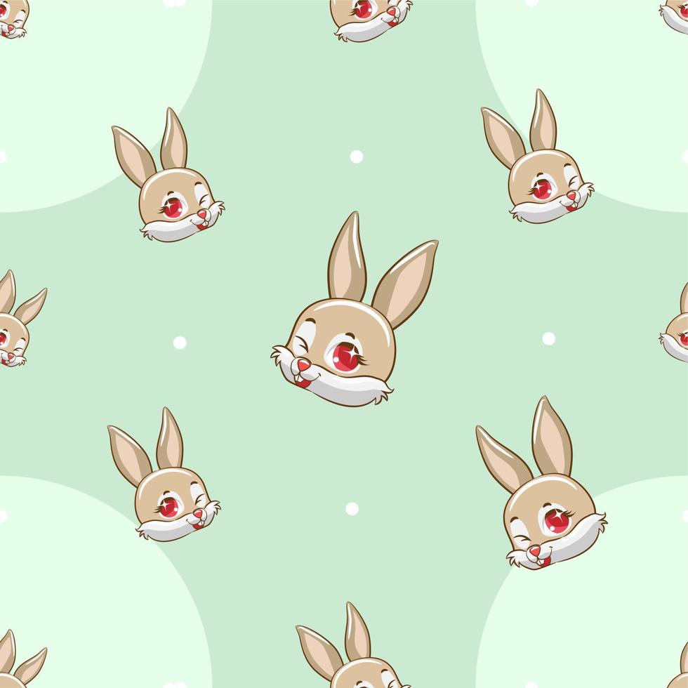 Bunny pattern background seamless vector