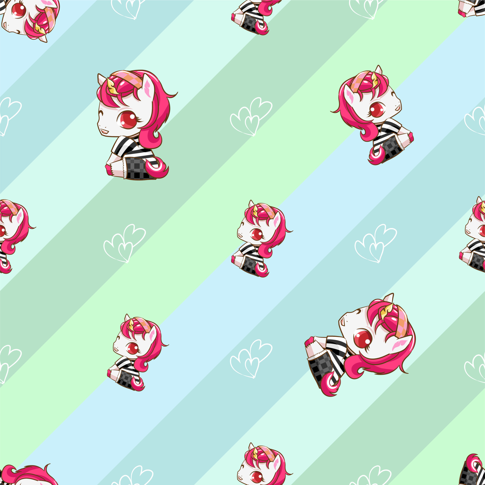 Unicorn seamless pattern graphic design 20433944 vector art at vecteezy