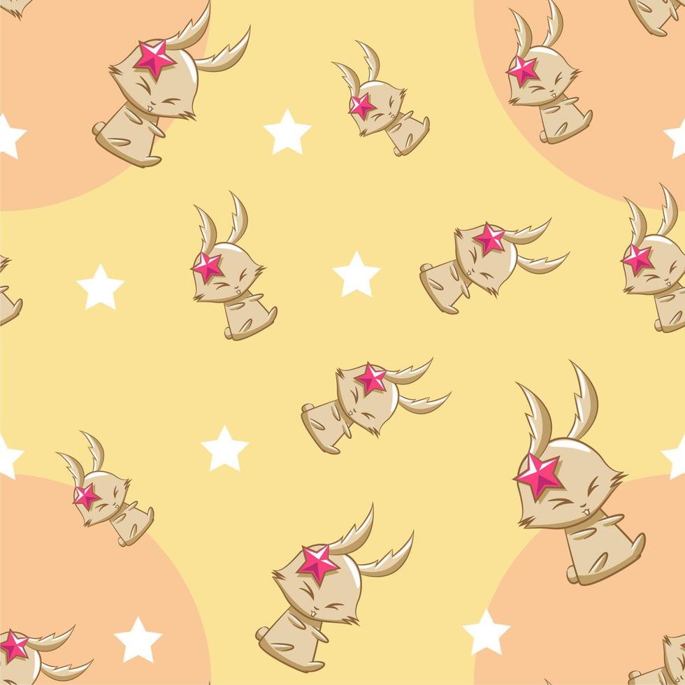 Bunny pattern background seamless vector